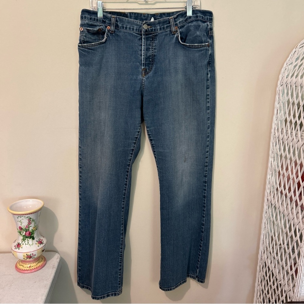 Lucky Brand Dungarees Jeans Women’s 14/32 Easy Rider Vintage Button Fly USA Made